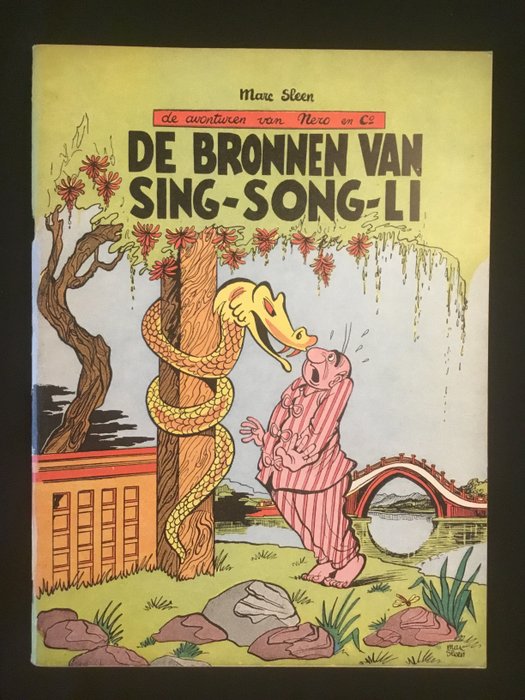Nero 16 - De bronnen van Sing-Song-Li - Stapled - First edition - (1956)