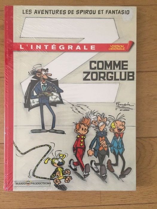 Spirou et Fantasio T15 - Z comme Zorglub - L'intégrale - Version originale - Hardcover - (2012)