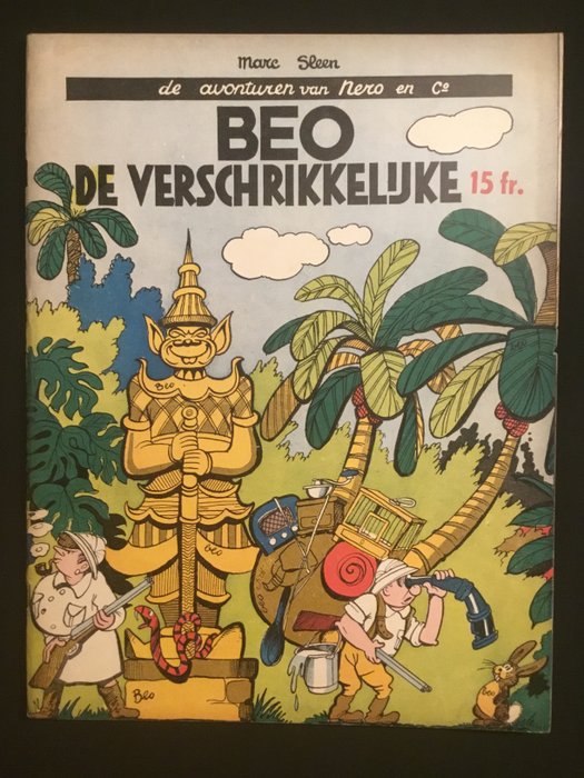 Nero 2 - Beo de verschrikkelijke - Stapled - Reprint - (1955)