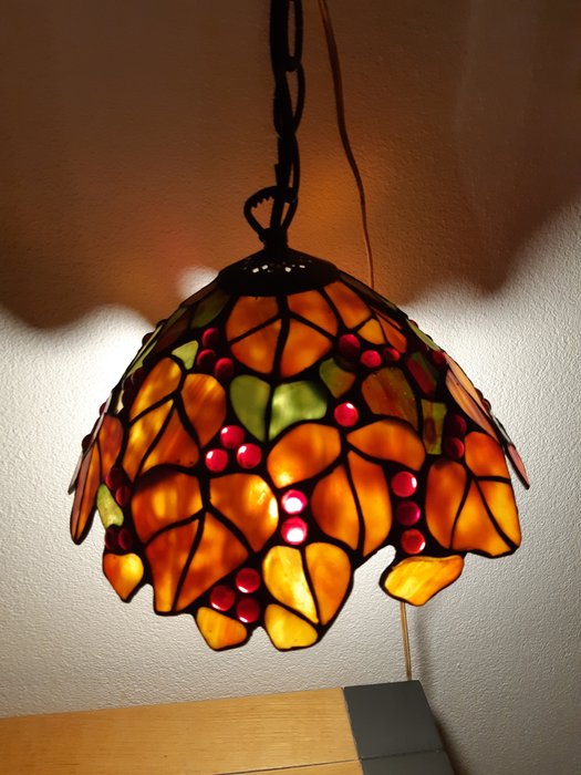Tiffany style - Lumi Lamp - Hanglamp (1) - Art Deco - Glas-in-lood