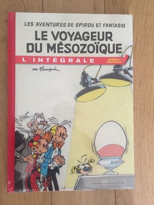 Spirou et Fantasio T13 - Le Voyageur du Mézozoique - L'intégrale - Version originale - Hardcover - (2011)