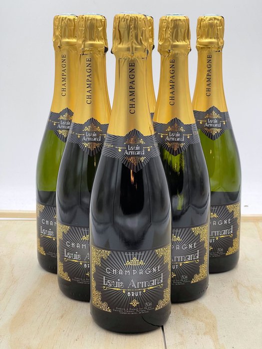 Louis Armand - Champagne Brut - 6 Bottles (0.75L)
