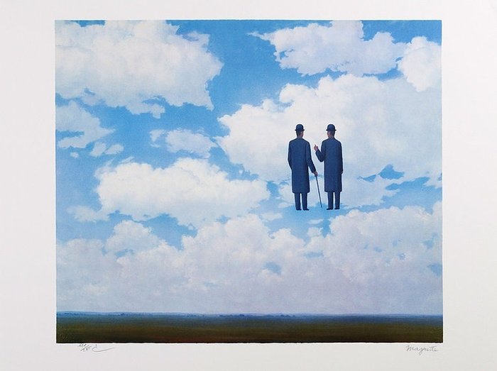 René Magritte (1898-1967) (after) - La reconnaissance infinie