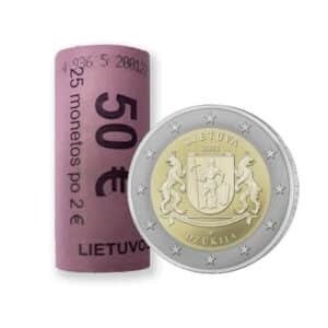 Litauen. 2 Euro 2021  "Dzukia" (25 coins)