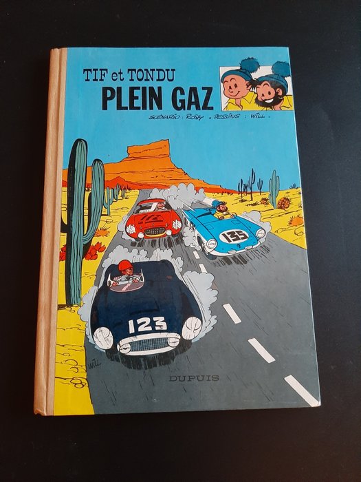 Tif et Tondu T7 - Plein gaz - C - Eerste Franse editie - (1959)
