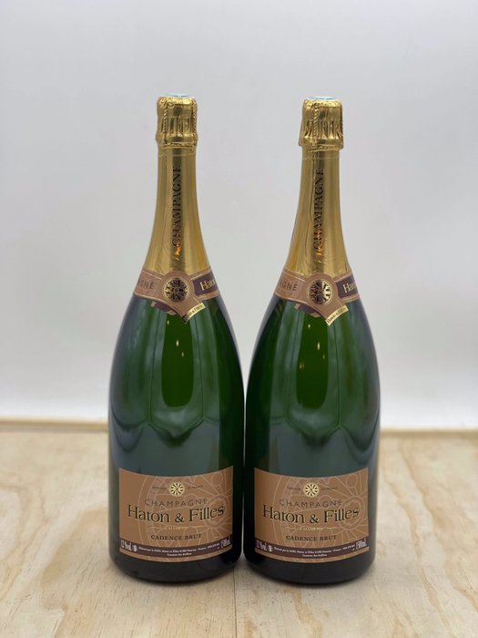 Haton & Filles, Cadence - Champagne Brut - 2 Magnums (1.5L)