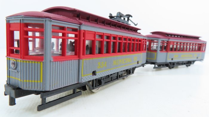 Mehano H0 - R836 - Railcar Set - 2-piece tram set - Municipal - R.Y.
