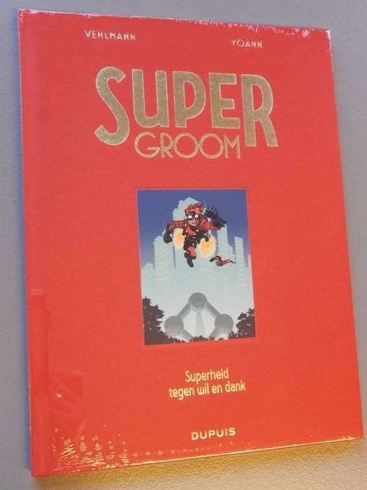 Robbedoes en Kwabbernoot - Super Groom - Superheld tegen wil en dank - Luxe linnen hc + door Yoann gesigneerde prent - oplage 160 ex. - Hardcover - Eerste druk - (2020)