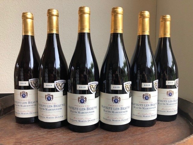 2019 Savigny-les-Beaune 1er Cru "les Hauts Marconnets" Domaine Martin-Dufour - Borgogna - 6 Bottiglie (0,75 L)