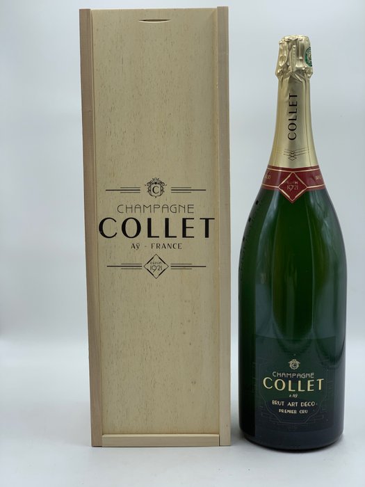 Collet - Champagne Brut Art Déco - 1 Dubbele Magnum/Jerobeam (3.0 L)