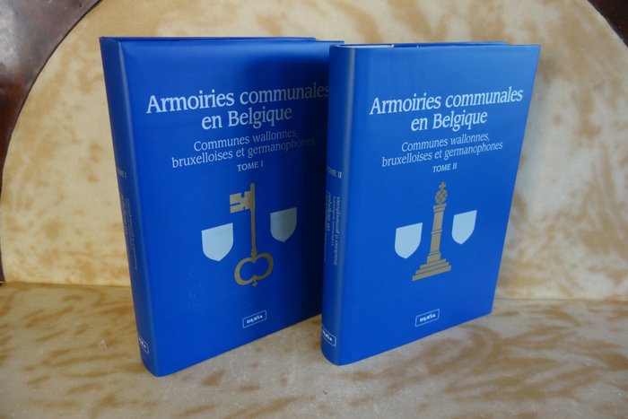 Héraldique - Armoiries Communales en Belgique. Communes wallonnes, bruxelloises et germanophones - 2002