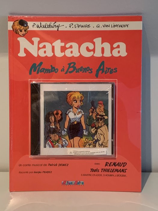 Natacha - Mambo à Buenos Aires + CD - Hardcover - Eerste druk - (1990)