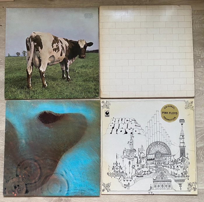 Pink Floyd - 4 great original records - 2xLP Album (double album), LP's - 1970/1979