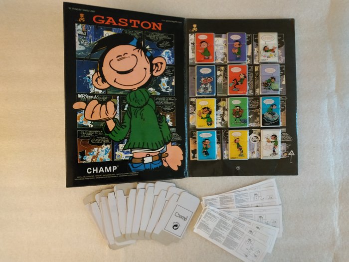 Gaston - Présentoir à briquets complet - Champ - (2000)