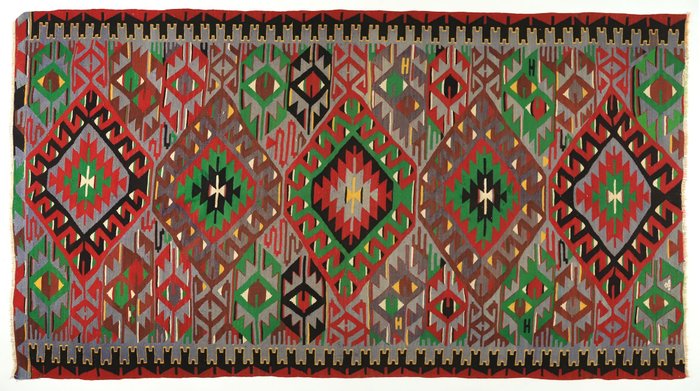 Usak - 凯利姆平织地毯 - 326 cm - 172 cm