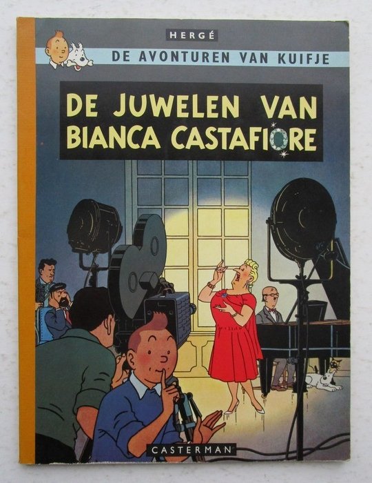 Kuifje 21 - De juwelen van Bianca Castafiore (A63) - Softcover - Eerste druk - (1963)