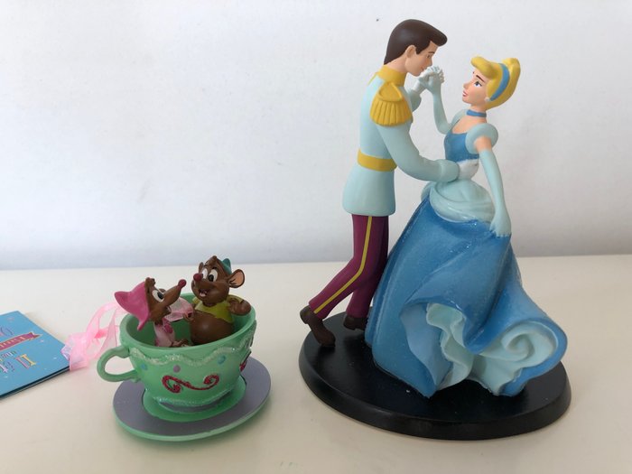 Disney - 2x Figurine - Cinderella set