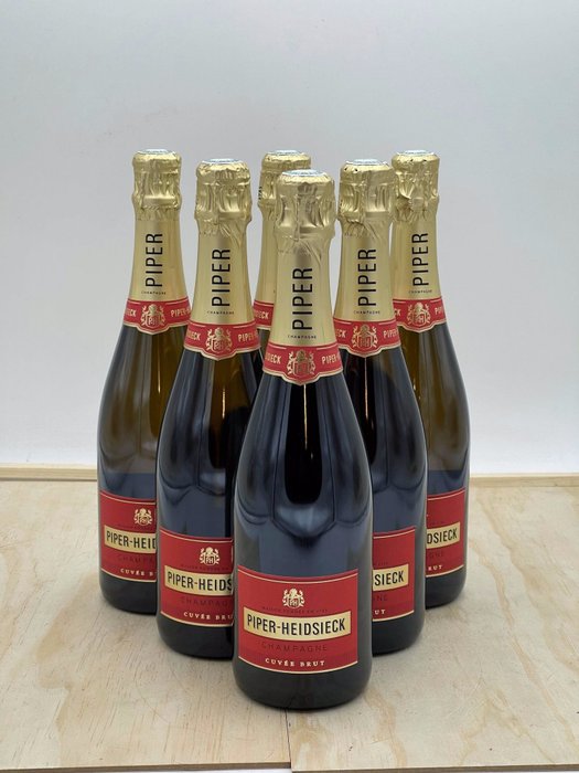 Piper Heidsieck - Champagne Brut - 6 Flaschen (0,75 l)