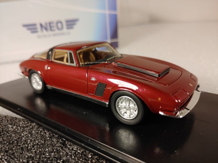 Neo Scale Models - 1:43 - Iso Grifo 7 Litri IR-8 MK2 - 1972 rood-metallic