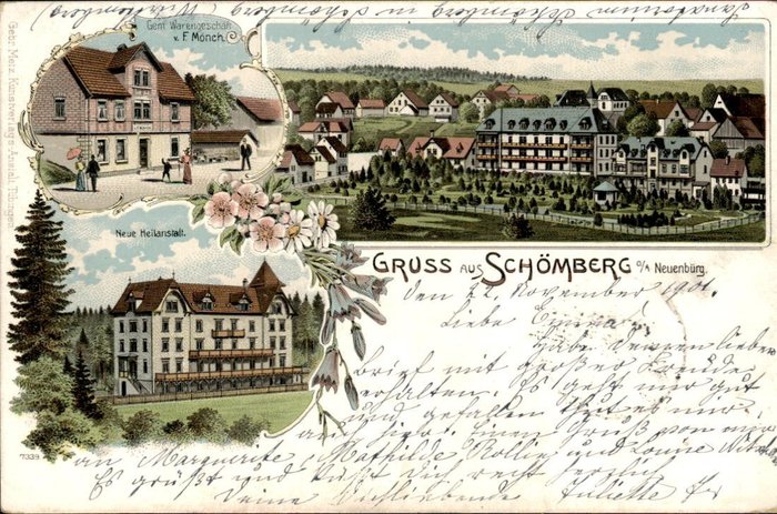 Duitsland - Europa, Stad en Landschap - Ansichtkaarten (Collectie van 129) - 1900-1950