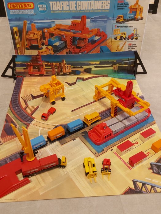Matchbox - 1976 - Container Port Playset - Complete