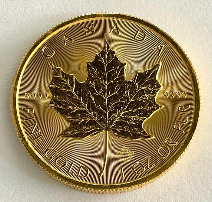 Canada. 50 Dollars 2017 Maple Leaf - 1 oz