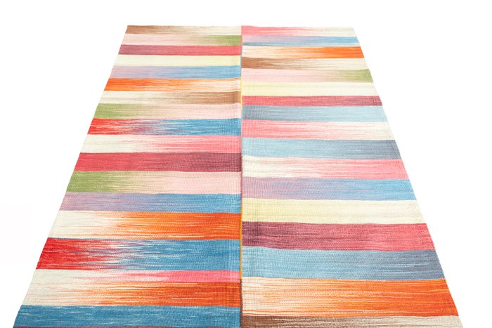 设计师基里姆 - 凯利姆平织地毯 - 194 cm - 146 cm