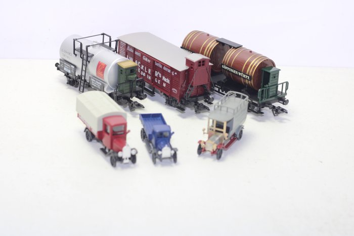 Märklin H0 - 1991/1992/1993 - Freight wagon set - 3 Museum sets