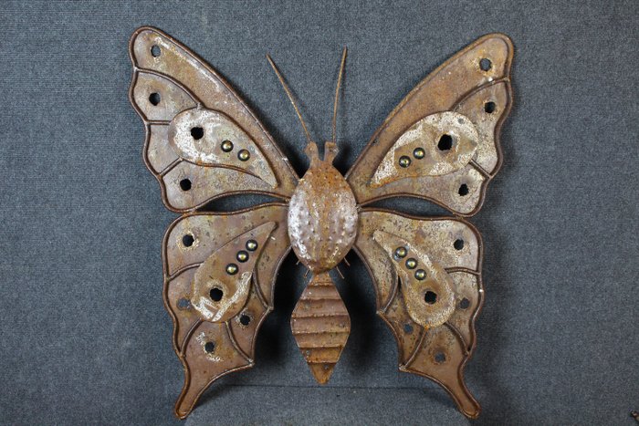 Oude ijzeren vlinder - Ijzer (gesmeed) - Tweede helft 20e eeuw
