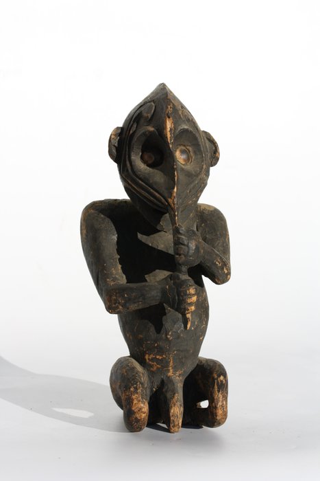 Figura di antenato (1) - Legno - Sepik, Papua Nuova Guinea 