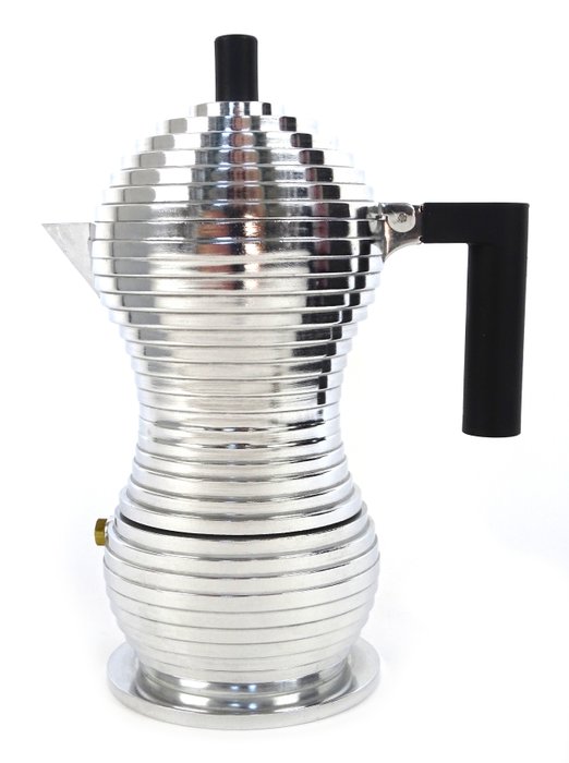 Alessi Michele De Lucchi - Kaffeemaschine -  Pulcina ML02/3 - Aluminium