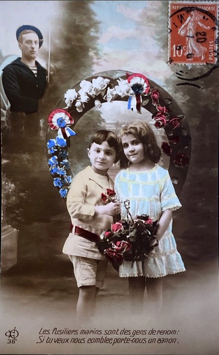France - Fantaisie - Cartes postales (Ensemble de 190) - 1908