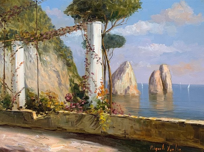 Pasquale Vuotto (1958) - Capri (Faraglioni)