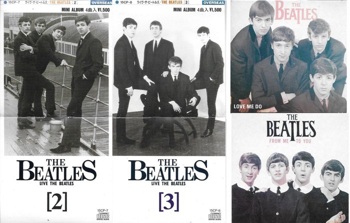 Beatles - 4x Japan Mini CD Special Editions - Multiple titles - CD's - Mono, Various pressings (see description) - 1988/1988