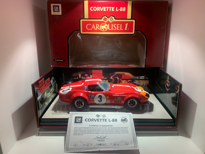 Carousel 1 - 1:18 - Corvette L-88 - 1968 LeMans Scuderia Filipinetti