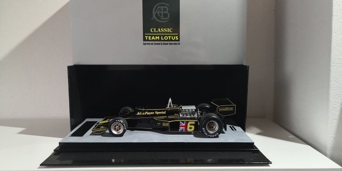 Tecnomodel - 1:18 - Lotus 77 F1 JPS Gp Monaco '76 Gunnar Nilsson - TM18-175B