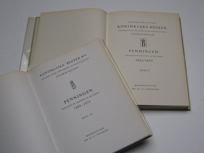 A.C. von Weiler - Penningen. Geslagen of gegoten in de jaren 1935-1960[-1975] - 1960/1977