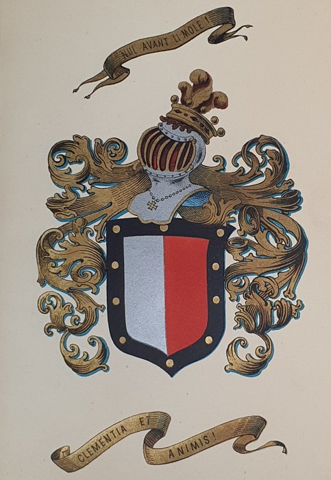 Emile Réaux - Histoire des Barons de Maule - 1893