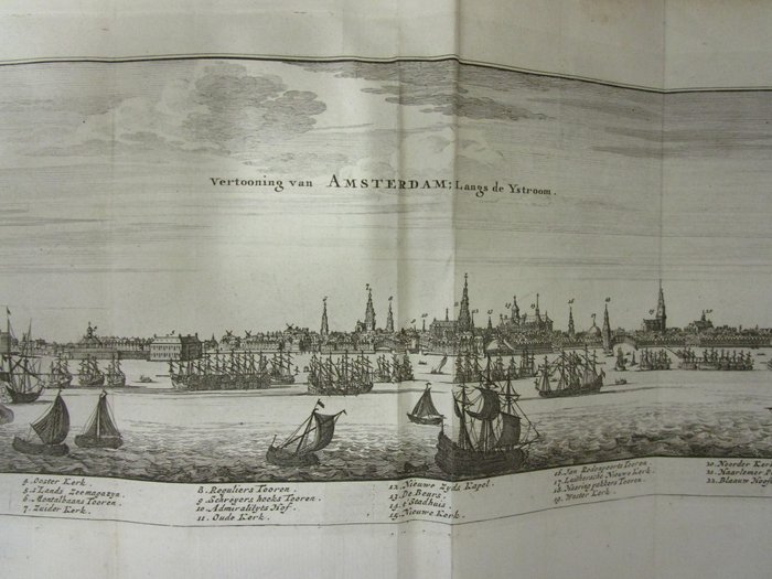 Jan Wagenaar - Amsterdam in zyne opkomst, aanwas, geschiedenissen enz.. - 1760/1768