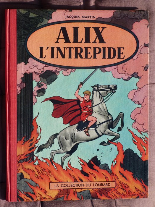 Alix T1 - Alix l'intrépide - C - 2ème édition (damiers verts) - (1961)