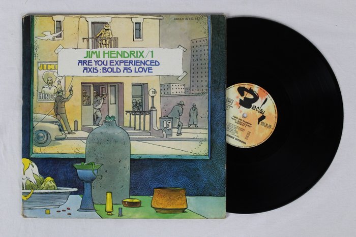 Moebius - Jimi Hendrix - Are you experienced - 1x double LP - (1975)