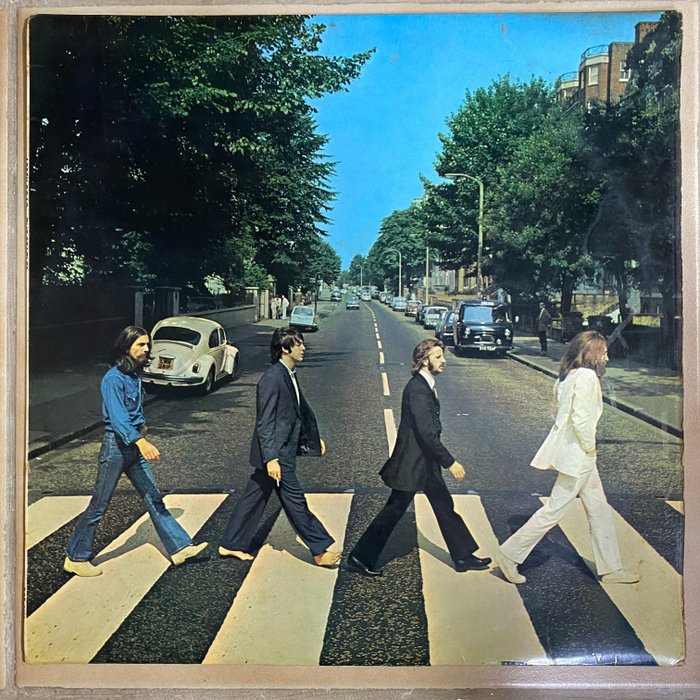 Beatles - ABBEY ROAD  [First UK Stereo pressing with misprint, MISALIGNED APPLE] - LP Album - 1st Stereo pressing - 1969/1969