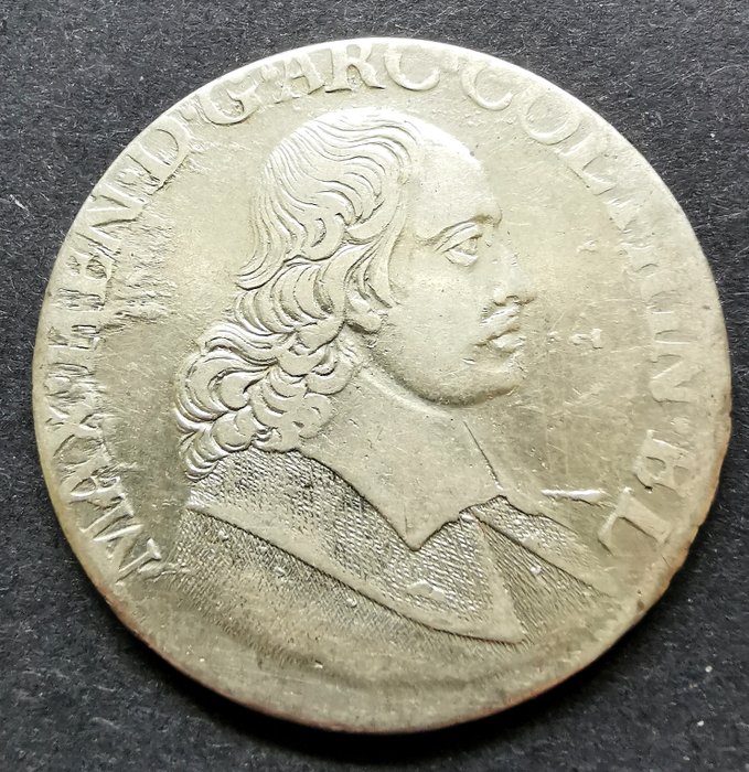 Pays-Bas Féodaux, Principauté épiscopale de Liège. Maximilian Heinrich (1650-1688). Patagon 1668