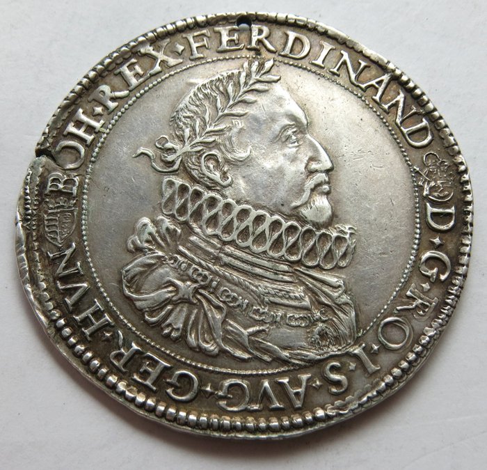 Autriche. Ferdinand II. (1619-1637). Reichstaler 1630-KB, Kremnitz.