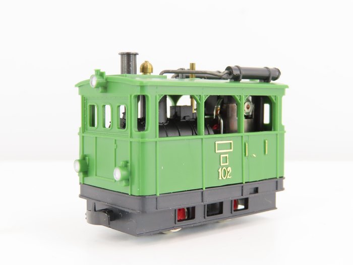 Egger-Bahn H0e - 815500 - Steam locomotive - Tram locomotive 'Ardent Elias'