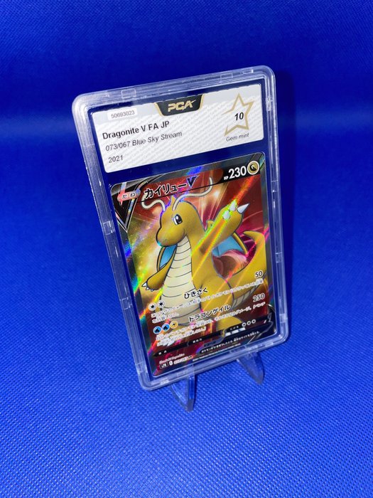 Blue Sky Stream - Pokémon - Graded Card PCA 10 Dragonite V FA JP - 2021