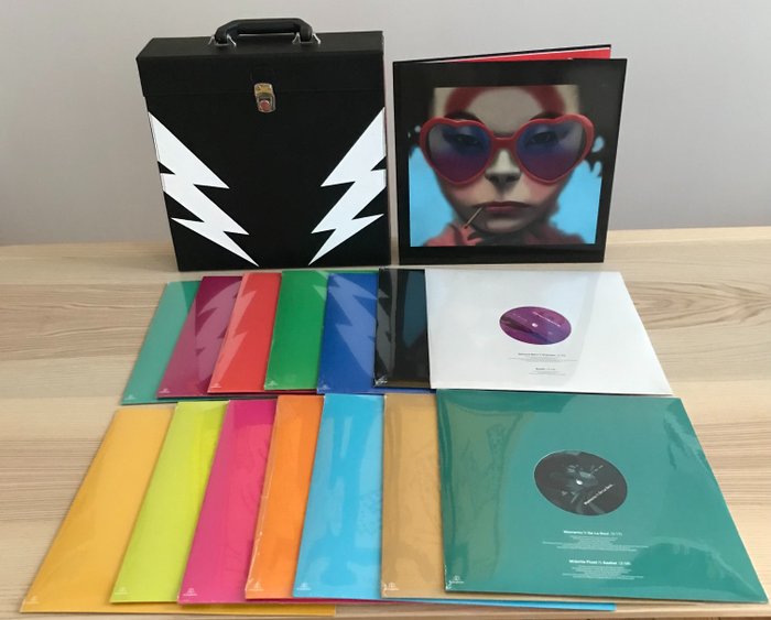 Gorillaz - Humanz - Gelimiteerde boxset, Maxi Single 12" inch - Gekleurd vinyl - 2017