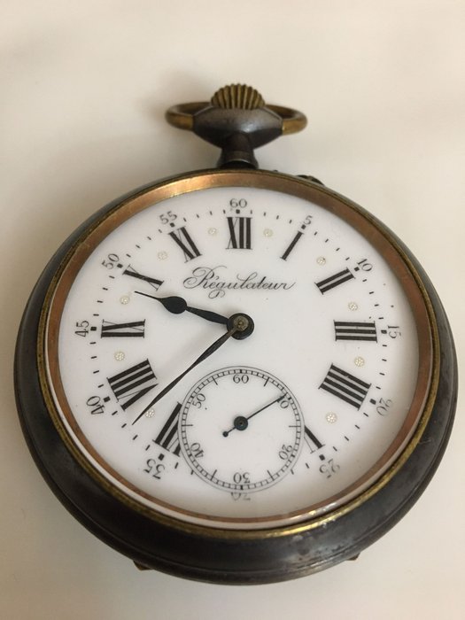Regulateur pocket watch - NO RESERVE PRICE - Heren - 1895-1900