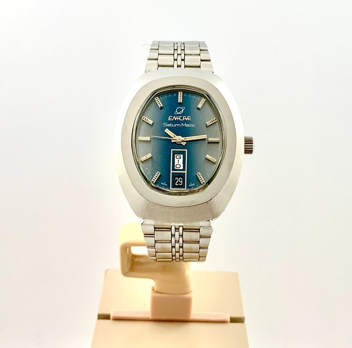 Enicar - Saturn Matic - Automatic - Day / Date - CAL. Enicar 167 - Heren - 1970-1979