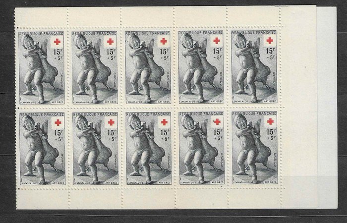 France - Red Cross booklet, 1955 - mint** - Yvert n°2004